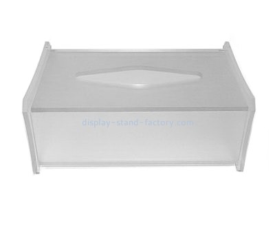 Customized acrylic tissue box holder NAB-380