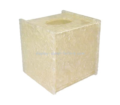 Customized acrylic square tissue box NAB-424
