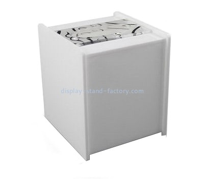 Customized white perspex box NAB-439