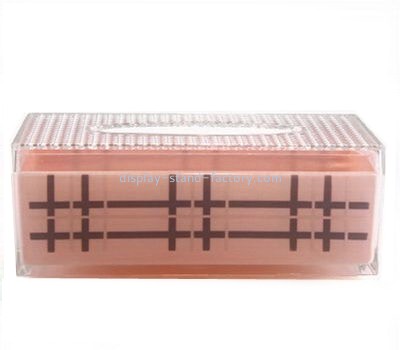 Bespoke acrylic rectangular tissue box holders NAB-468