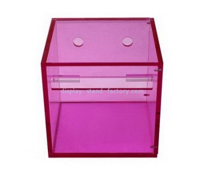 Bespoke pink plastic tissue box NAB-476