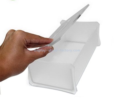 Bespoke acrylic tissue box holder rectangular NAB-475