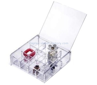 Bespoke acrylic compartment box with dividers NAB-522