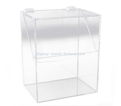 Bespoke clear acrylic box with lid NAB-535