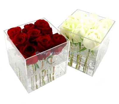 Customize acrylic flower box gift NAB-815