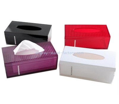 Acrylic boutique tissue box cover NAB-1065
