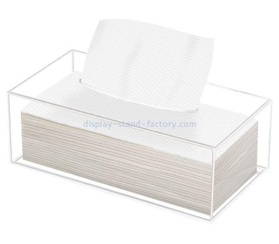 Clear acrylic tissue box NAB-1105