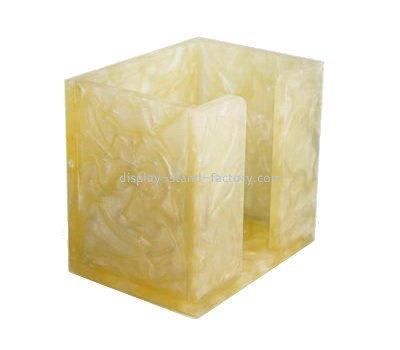Custom hotel acrylic tissue box NAB-1417