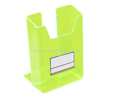 Acrylic products manufacturer custom plastic flyer display stand NBD-283