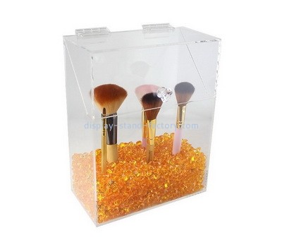 Custom clear acrylic makeup brush holder organizers NMD-018