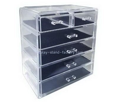 Acrylic display supplier custom cheap acrylic storage drawers containers NMD-031