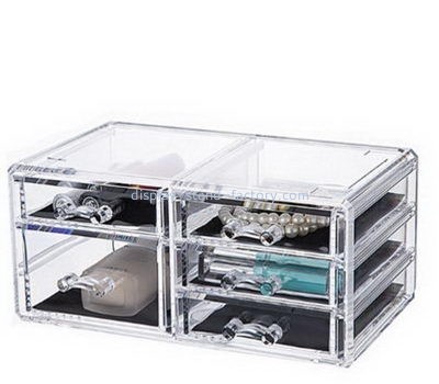 Acrylic display factory custom makeup storage acrylic drawers containers NMD-050