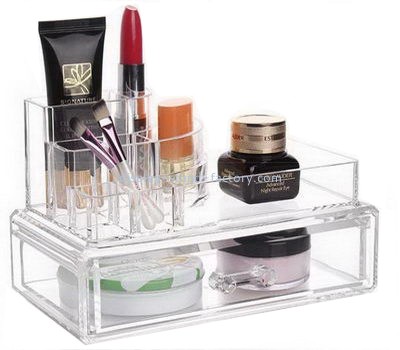 Acrylic display supplier custom acrylic countertop makeup drawer organizer NMD-063