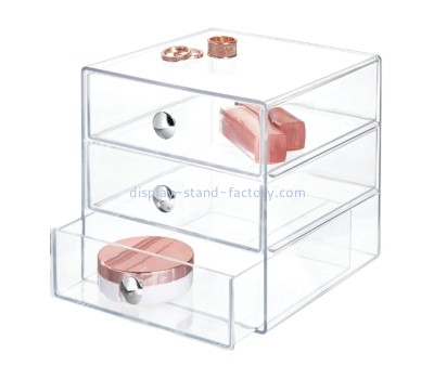 Acrylic manufacturers customize clear acrylic make up organiser NMD-201