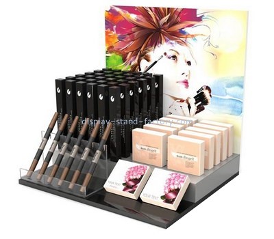 Customize countertop acrylic makeup display stand NMD-625