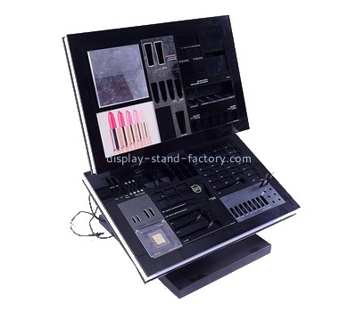 Perspex factory customize acrylic cosmetic display riser NMD-788