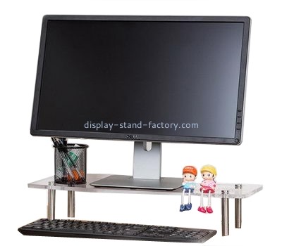 Acrylic items manufacturers customize computer stand laptop and monitor stand NDS-016