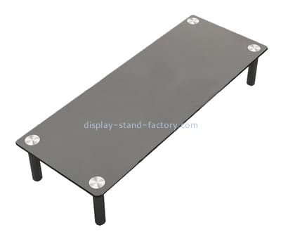 China acrylic manufacturer customize laptop riser stand computer stand for desk NDS-018
