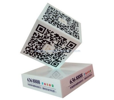 OEM supplier customized acrylic QR code sign stand NOD-063
