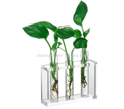 OEM supplier customized acrylic vase plexiglass plant pot NAB-1441