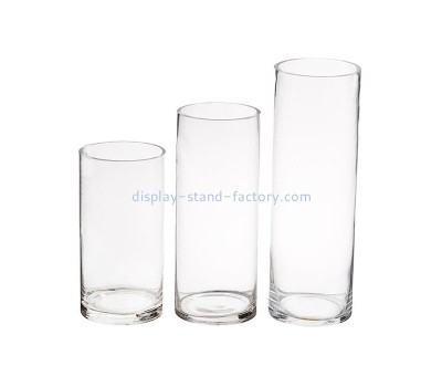 OEM supplier customized acrylic vase plexiglass vase NAB-1447