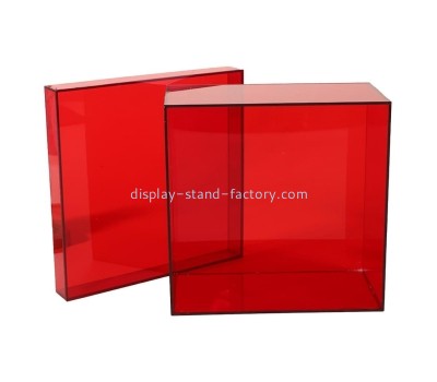 OEM supplier customized acrylic storage box plexiglass display case NAB-1451
