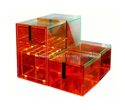 OEM supplier customized acrylic dustproof box plexiglass display case NAB-1462