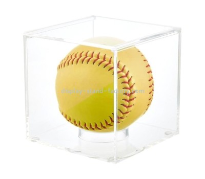 OEM supplier customized acrylic golf ball display case plexiglass show case NAB-1461