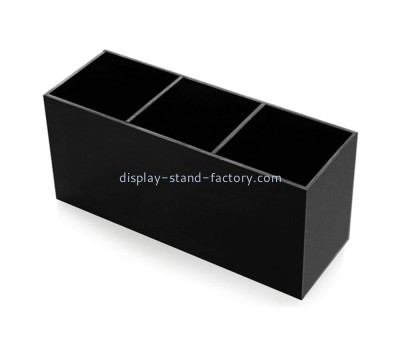 OEM supplier customized acrylic organiser plexiglass storage box NAB-1477