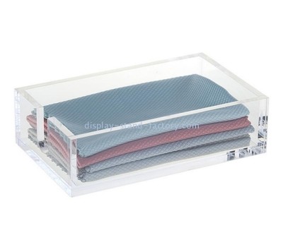 OEM supplier customized acrylic tissue paper holder perspex tissue box NAB-1486