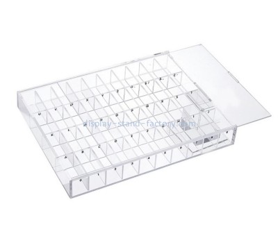 OEM supplier customized acrylic jewelry organizer plexiglass storage box NAB-1493