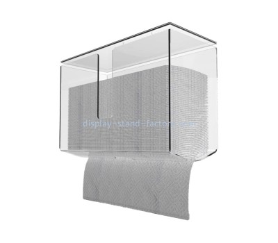 OEM supplier customized wall acrylic tissue box perspex tissue cover NAB-1497