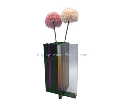 Acrylic manufacturer custom acrylic flower vase plexigass vase NAB-1504