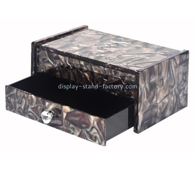 Acrylic manufacturer custom acrylic storage box plexiglass organizer NAB-1508
