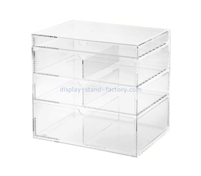 Acrylic manufacturer custom acrylic drawer perspex organizer box NAB-1510