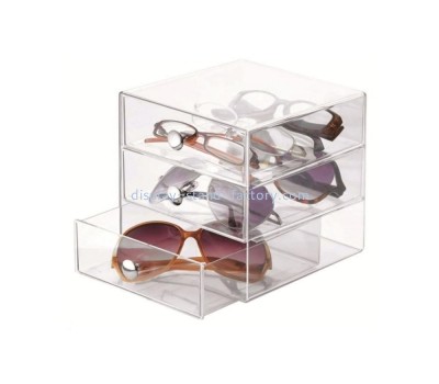 Plexiglass manufacturer custom acrylic sunglasses box lucite eyeglasses organizer box NAB-1535