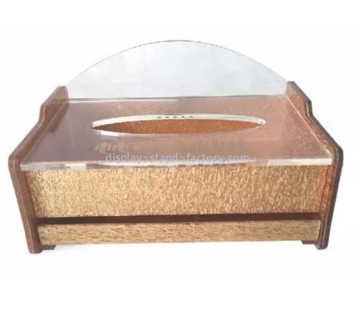 Plexiglass manufacturer custom acrylic tissue box perspex hotel tissue box NAB-1543