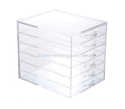 Plexiglass manufacturer custom acrylic drawer perspex organizer box NAB-1550