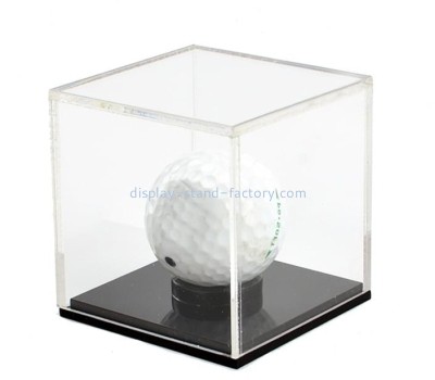Acrylic manufacturer offer custom plexiglass golfball showcase acrylic golfball display case