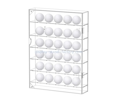 Acrylic manufacturer custom acrylic golf ball showcase NAB-1572