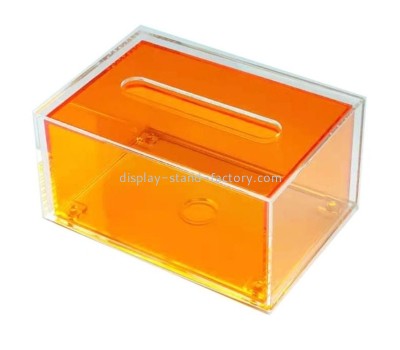 Acrylic supplier custom plexiglass tissue box acrylic tissue paper holder box NAB-1584