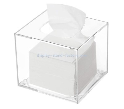 Acrylic manufacturer custom plexiglass tissue paper box lucite tissue box NAB-1585