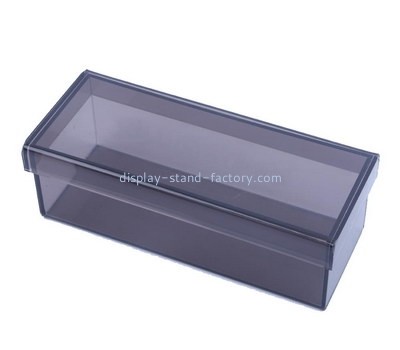 Plexiglass manufacturer custom acrylic storage box lucite box NAB-1596