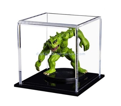 Plexiglass manufacturer custom acrylic figure display case lucite figure showcase NAB-1616