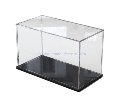Plexiglass supplier custom acrylic 5 sided box lucite display case NAB-1613