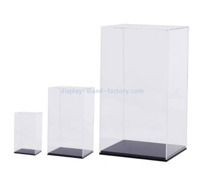Acrylic supplier custom plexiglass showcase lucite display box NAB-1627