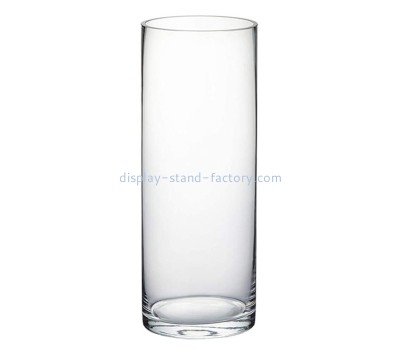 Plexiglass manufacturer custom acrylic vase lucite flower vase NAB-1653