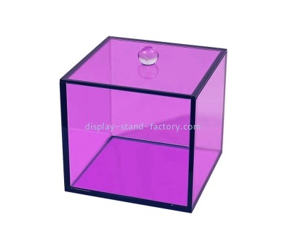Perspex supplier custom plexiglass organiser acrylic storage box NAB-1656