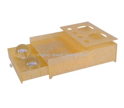 Acrylic manufacturer custom plexiglass hotel supplies organizer box NAB-1662