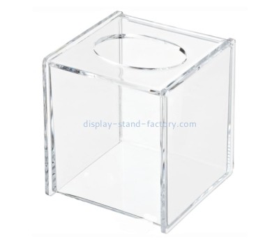 Plexiglass supplier custom acrylic tissue box perspex facial tissue box NAB-1671